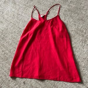 ✨J Crew Red Tank Sz 8✨